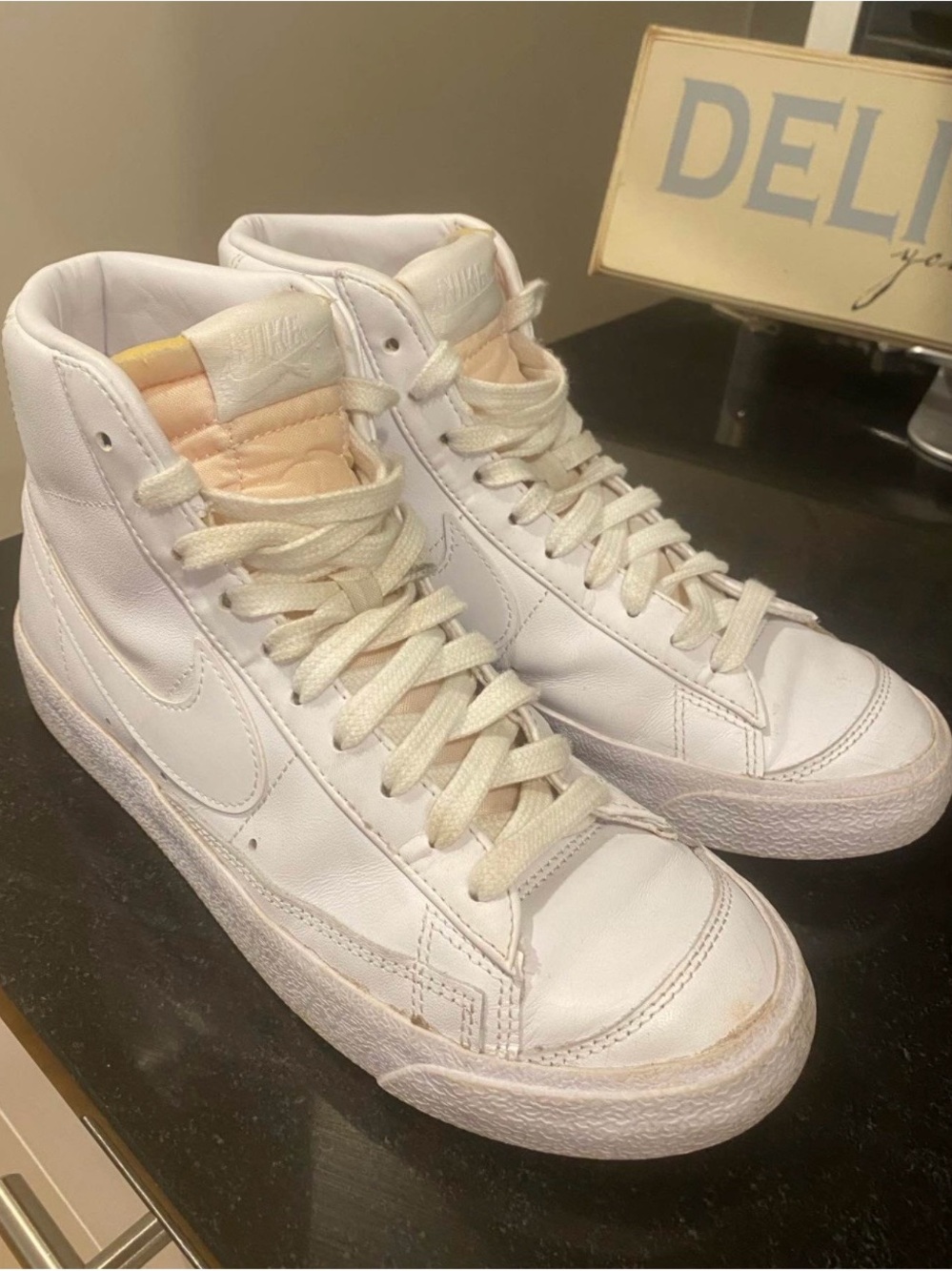 Nike Women’s White High-Top Blazers